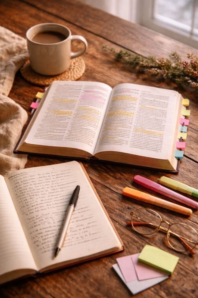 Coffee & Quiet Time: Meeting Jesus Before the Day Begins bible study journaling